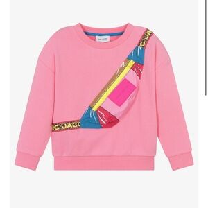 Marc Jacob’s kids sweater with functioning zipper fanny pack attached